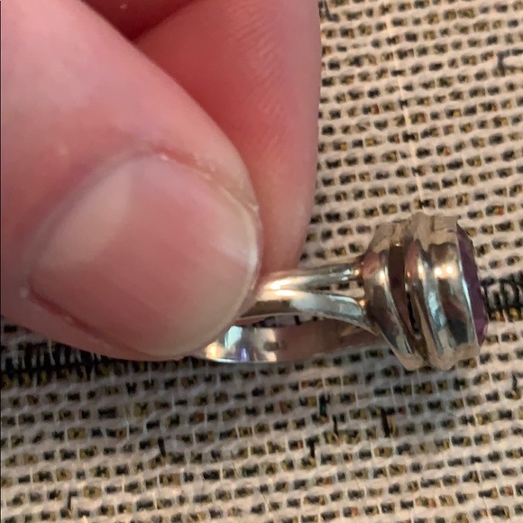 Sterling silver 925 Amethyst ring - Picture 5 of 5